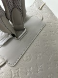 Louis Vuitton Fashion Embossed Logo Backpack Size: 41 × 48x13CM