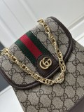 Gucci Classic Double G Mini Backpack Size: 20x20.5x12 CM