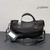 Balenciaga Classic Retro Sheepskin Motorcycle Bag