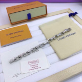 Louis Vuitton New Classic Silver Chain Bracelet