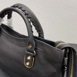 Balenciaga Classic Retro Sheepskin Motorcycle Bag