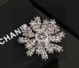 Chanel New Elegant Snowflake Brooch