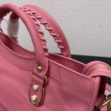 Balenciaga Classic Retro Sheepskin Motorcycle Bag