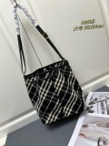 Burberry Classic Grid Water Bucket Basket