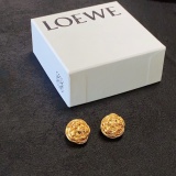 Loewe Retro Wrapped Silk 3D Hanging Earrings