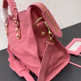 Balenciaga Classic Retro Sheepskin Motorcycle Bag