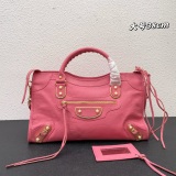 Balenciaga Classic Retro Sheepskin Motorcycle Bag