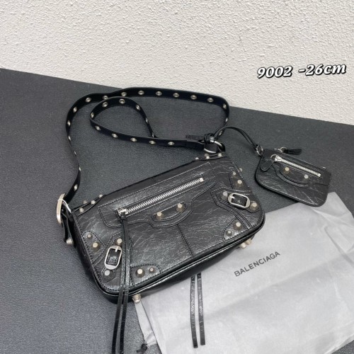 Balenciaga New Classic Motorcycle Bag Postman Bag Size: 26 × 15 CM