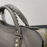 Balenciaga Classic Retro Sheepskin Motorcycle Bag