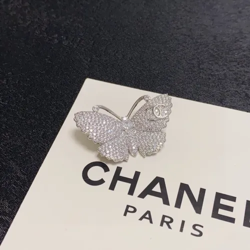 Chanel New Fashion Full Diamond Butterfly Brooch