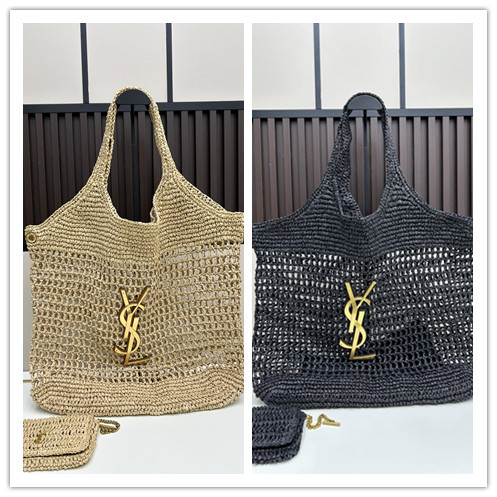 Yves Saint Laurent Fashion Lafite Grass Carved Empty Handbag