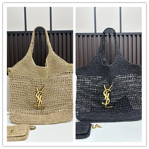 Yves Saint Laurent Fashion Lafite Grass Carved Empty Handbag