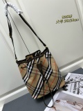 Burberry Classic Grid Water Bucket Basket