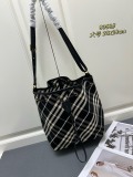 Burberry Classic Grid Water Bucket Basket