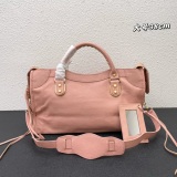 Balenciaga Classic Retro Sheepskin Motorcycle Bag
