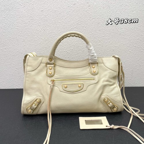 Balenciaga Classic Retro Sheepskin Motorcycle Bag