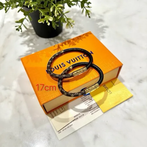 Louis Vuitton Classic Vintage Leather Rope Bracelet
