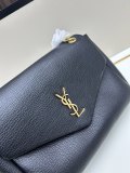 Yves Saint Laurent Classic Elephant Pattern Sheepskin Chain Bag Size: 28x19x9 CM