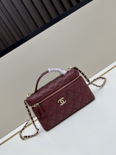 Chanel New Lunch Box Bag Chain Bag Handbag Size: 19x11x5 CM