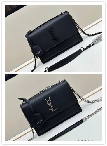 Yves Saint Laurent Classic Leather Chain Bag Size: 22x14x5 CM