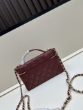 Chanel New Lunch Box Bag Chain Bag Handbag Size: 19x11x5 CM