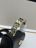 Versace Fashion Medusa Plate Handle Crossbody Bag Size: 16x6x12 CM