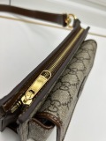 Gucci Classic Interlocking Double G Logo Waist Bag Mini Crossbody Bag Size: 18x13x5 CM