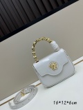 Versace Fashion Medusa Plate Handle Crossbody Bag Size: 16x6x12 CM