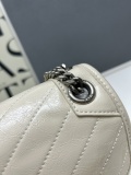 Yves Saint Laurent Classic Logo Chain Bag Flip Bag Size: 22 × 16 × 12 CM