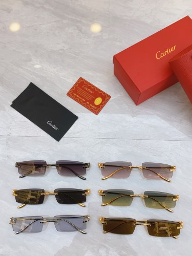 Cartier New Fashion Sunglasses Size: 58-18-137