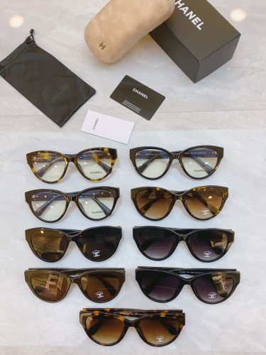 Chanel New Fashion Sunglasses Size: 56-19-140
