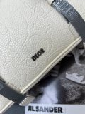 Dior Fashion Embossed Leather Flip Shoulder Bag Crossbody Bag Size: 24 x 18 x 8 CM