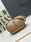 Yves Saint Laurent Classic Logo Chain Bag Flip Bag Size: 22 × 16 × 12 CM