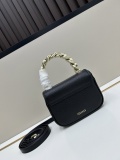 Versace Fashion Medusa Plate Handle Crossbody Bag Size: 16x6x12 CM