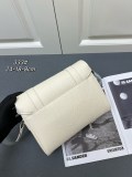 Dior Fashion Embossed Leather Flip Shoulder Bag Crossbody Bag Size: 24 x 18 x 8 CM