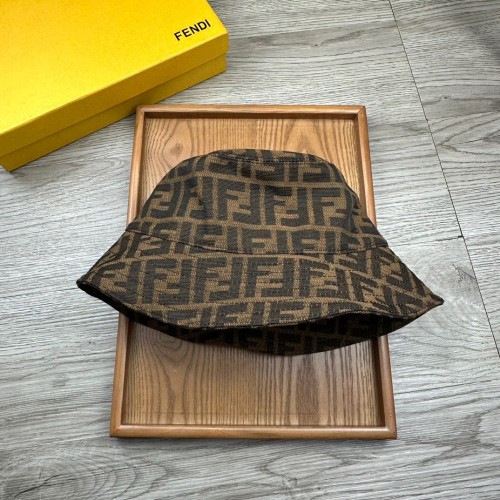 Fendi New Unisex Classic FF Fisherman's Hat