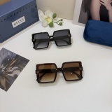 Gucci New Square Frame Fashion Sunglasses Versatile Sunglasses