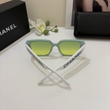 Chanel New Fashion Hollow Logo Small Fragrant Style Sunglasses