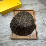 Fendi New Unisex Classic FF Fisherman's Hat