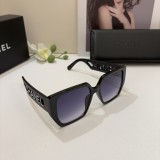 Chanel New Fashion Hollow Logo Small Fragrant Style Sunglasses