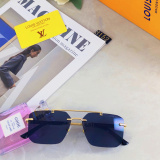 Louis Vuitton New Frameless Sunglasses Fashion Versatile Sunglasses