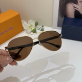 Louis Vuitton New Metal Toad Mirror Fashion Personalized Sunglasses