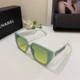 Chanel New Fashion Hollow Logo Small Fragrant Style Sunglasses