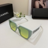 Chanel New Fashion Hollow Logo Small Fragrant Style Sunglasses