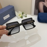 Gucci New Square Frame Fashion Sunglasses Versatile Sunglasses