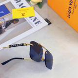 Louis Vuitton New Frameless Sunglasses Fashion Versatile Sunglasses