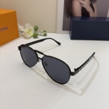 Louis Vuitton New Metal Toad Mirror Fashion Personalized Sunglasses