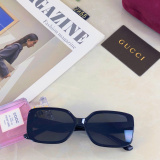 Gucci New Couple Retro Square Casual Sunglasses