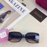 Gucci New Couple Retro Square Casual Sunglasses