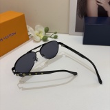 Louis Vuitton New Metal Toad Mirror Fashion Personalized Sunglasses